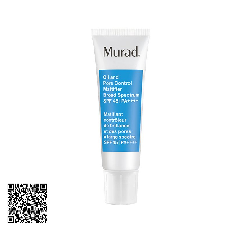 Kem Chống Nắng Murad Oil And Pore Control Mattifier Broad Spectrum SPF 45 PA++++ Mỹ 23ml