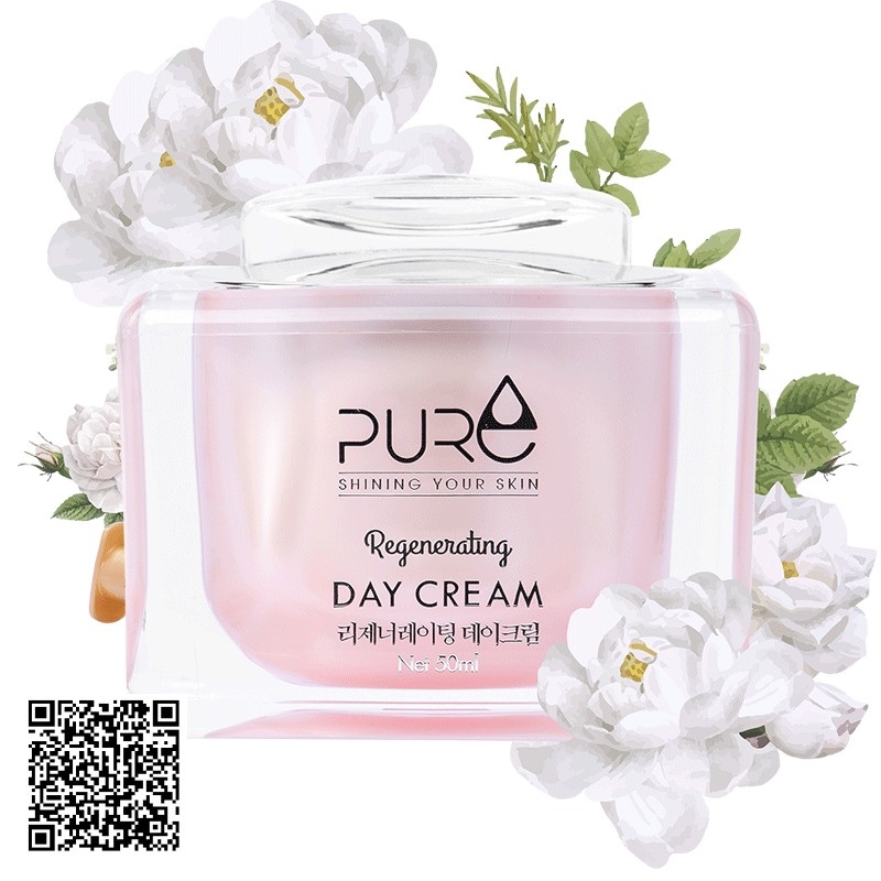 Kem Lộc Nhung Dưỡng Trắng Da Ban Ngày Pure Shining Your Skin Regenerating Day Cream