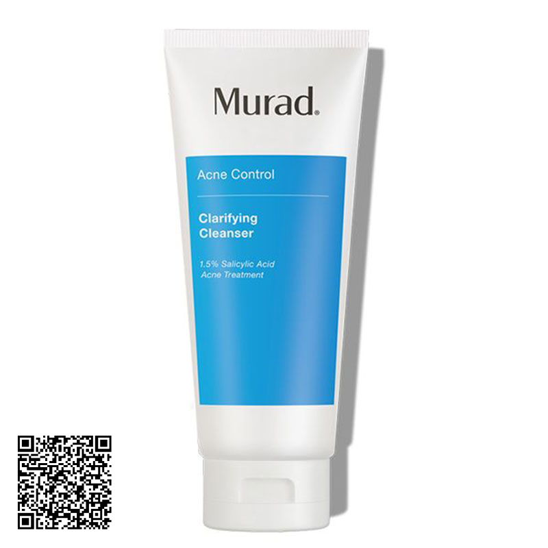Sữa Rửa Mặt Chống Khuẩn Ngừa Mụn Murad Acne Control Clarifying Cleanser Mỹ 60ml