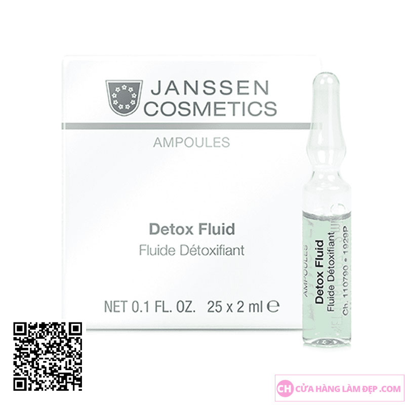 Tinh Chất Giải Độc Tố Cho Da Janssen Ampoules Detox Fluid (25 ống x 2ml)