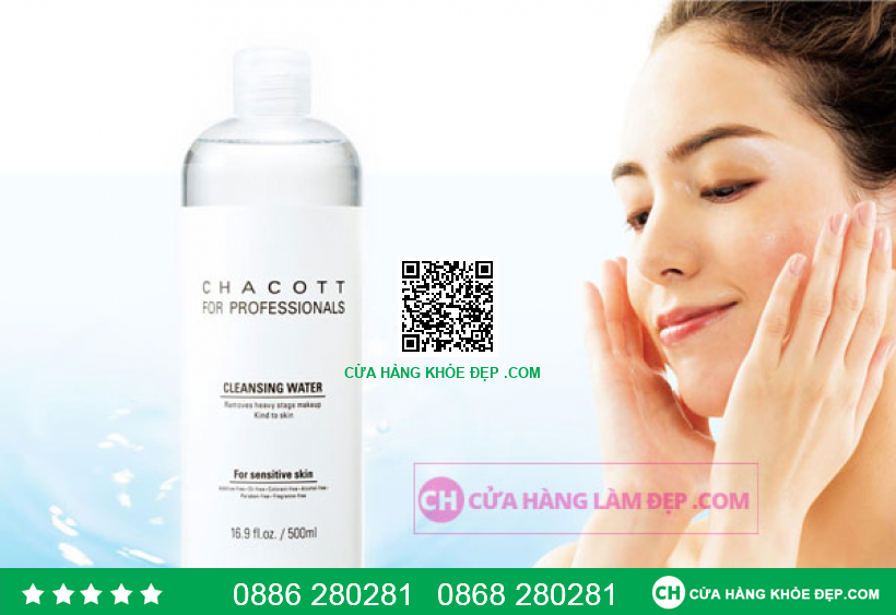 Nước Tẩy Trang Chacott For Professionals Cleasing Water (500ml)