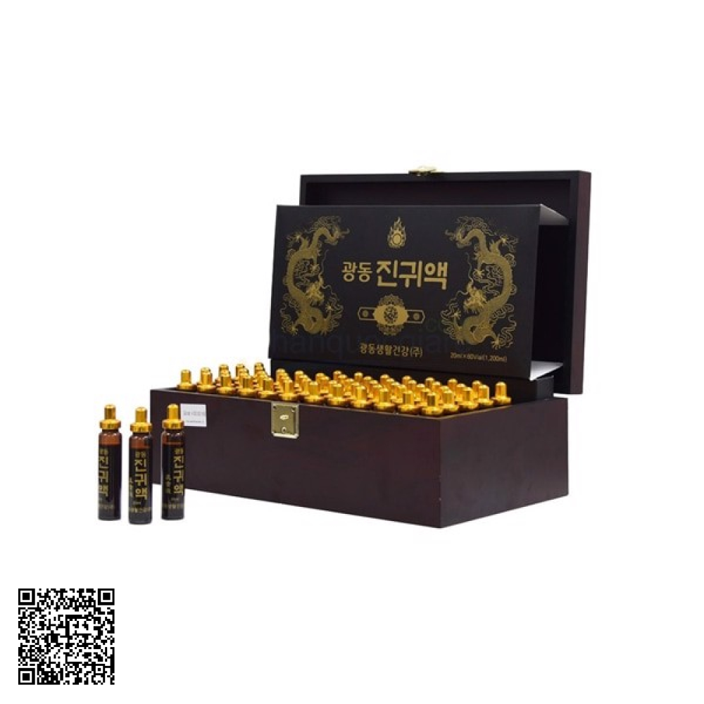 Tinh Chất Đông Trùng Hạ Thảo KangHwa Dong Choong Hacho Premium Gold Từ Hàn Quốc 60 Ống