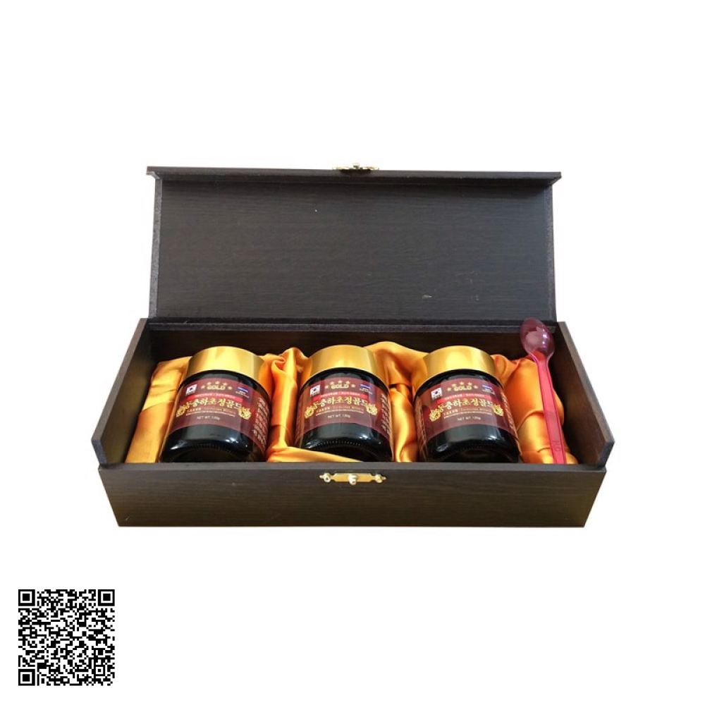 Cao Đông Trùng Hạ Thảo Goryeo Korean Dong Chung Hacho Extract Gold Từ Hàn Quốc 3 Lọ