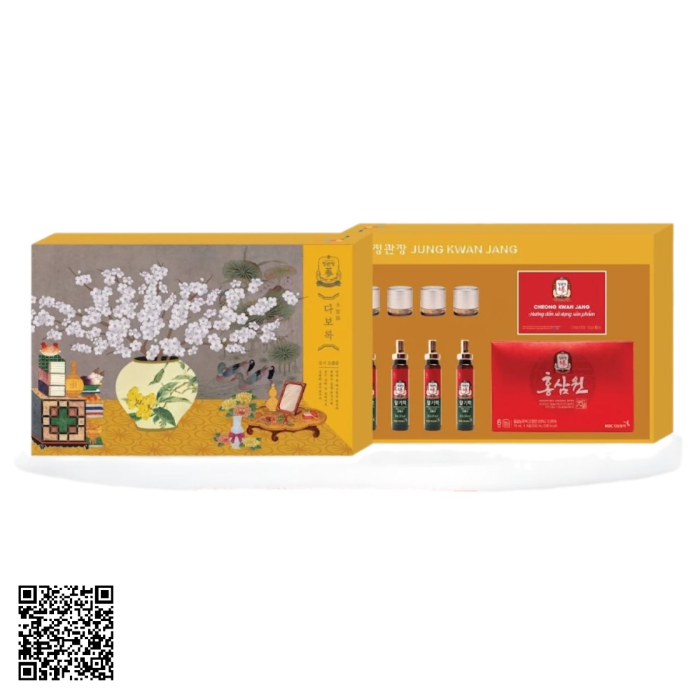 Hộp Quà Tết Hồng Sâm Cao Cấp KGC Ngũ Phúc Lâm Môn Từ Hàn Quốc