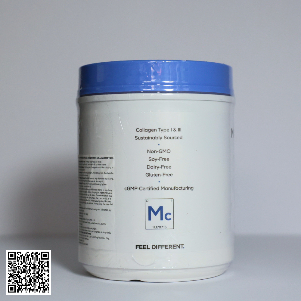 Collagen Cá Đại Dương Codeage Marine Collagen Peptides Từ Mỹ 450g