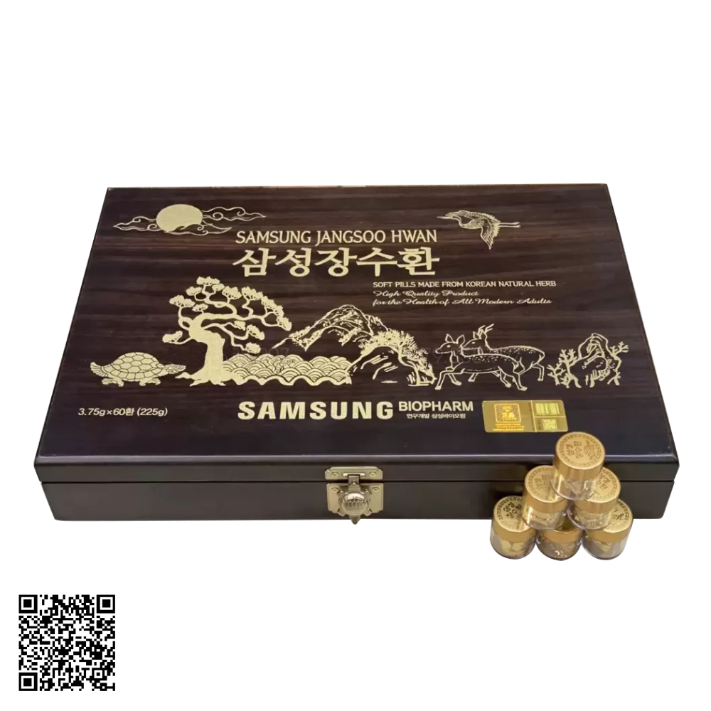 Viên An Cung Trầm Hương Samsung JangSoo Hwan Bio Pharm Từ Hàn Quốc 60 Viên 