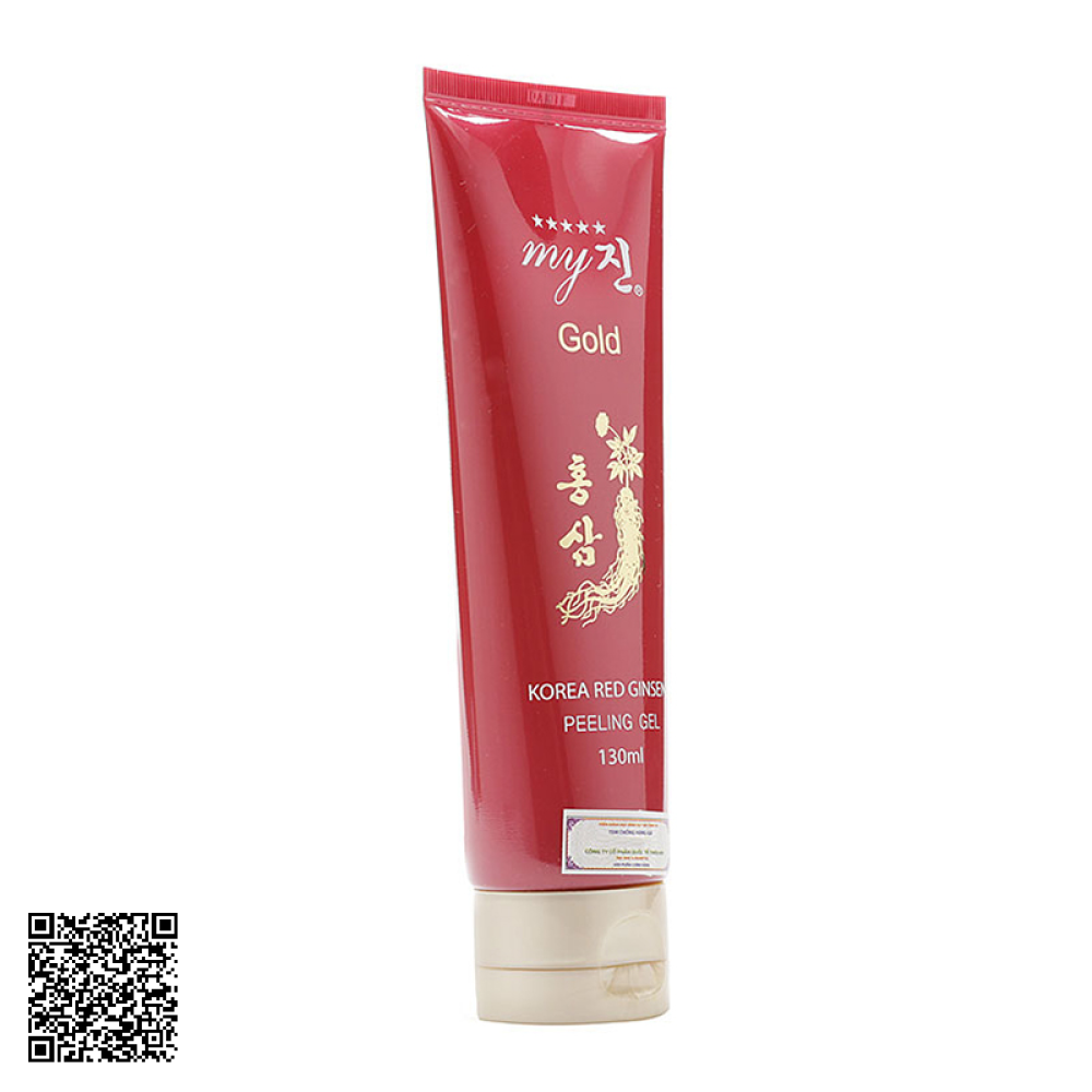My Gold Korea Red Ginseng Peeling Gel Tẩy tế bào chết hồng sâm từ Hàn Quốc 130ml