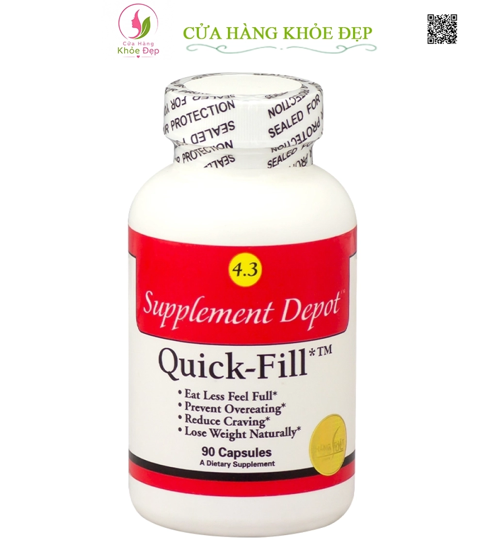 Viên Uống Hỗ Trợ Giảm Cân Quick Fill của Mỹ