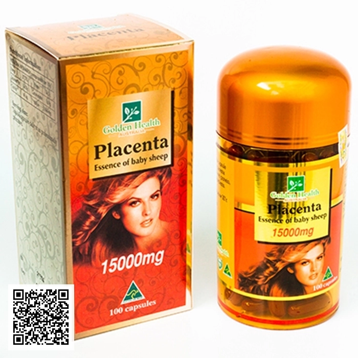 Nhau Thai Cừu GOLDEN HEALTH (15000mg X 100 Viên)