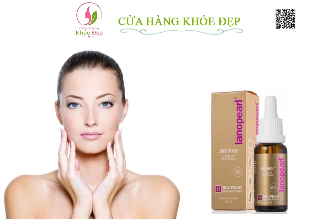 Serum Hỗ Trợ Ngừa Lão Hóa Nhau Thai Cừu Đậm Đặc Công Thức BIO PHD - Lanopearl