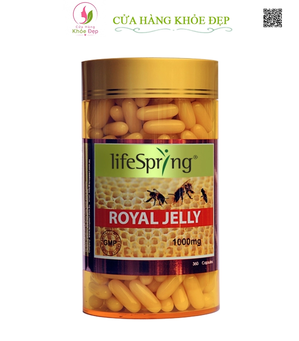 Sữa Ong Chúa Life Spring (1000mg x 360 Viên)