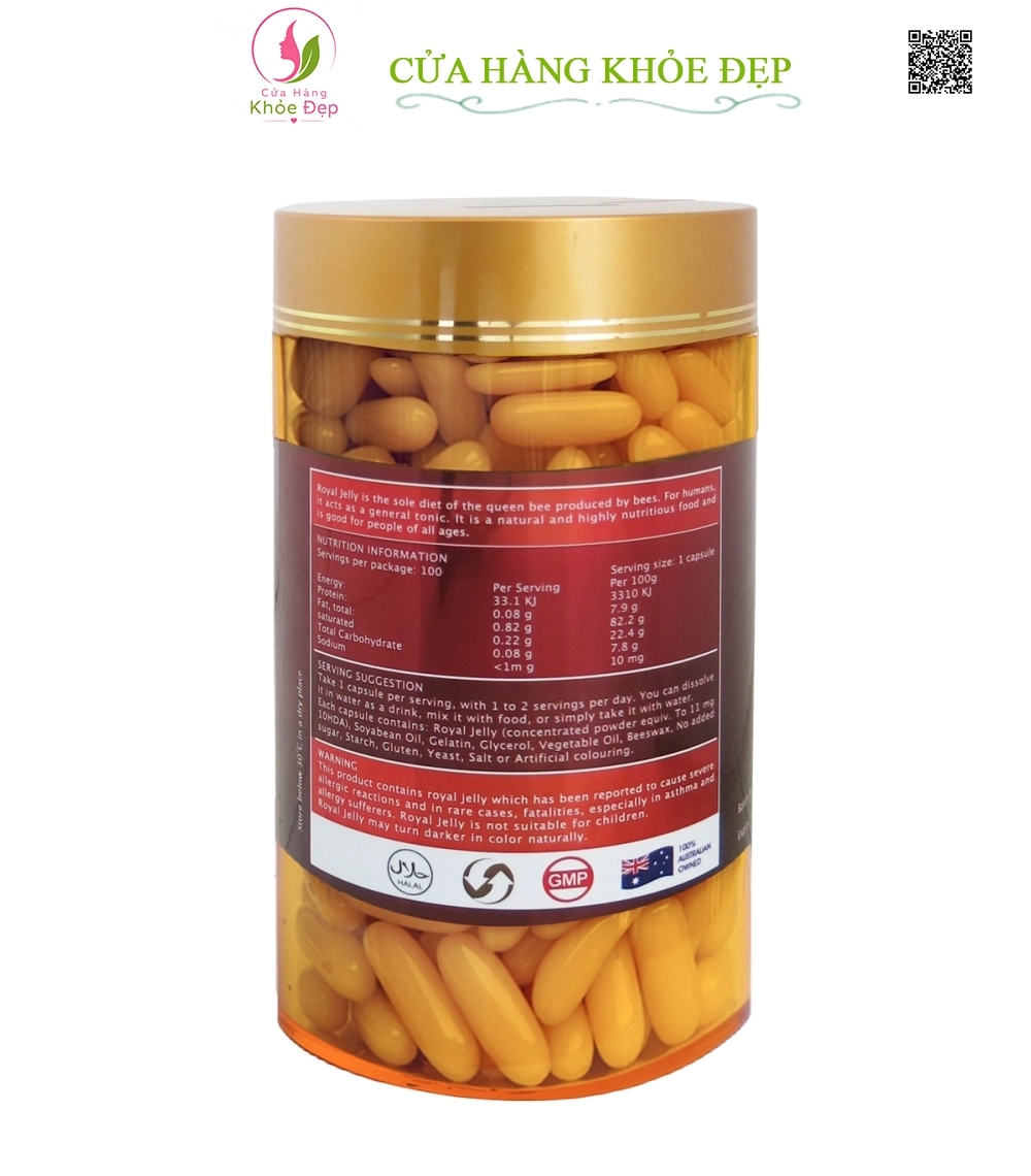 Sữa Ong Chúa Life Spring (1000mg x 360 Viên)