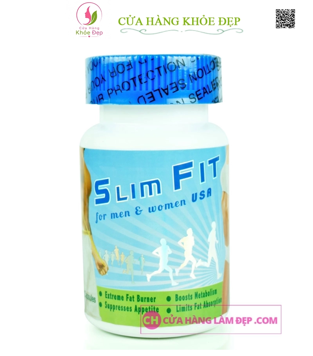 Viên uống giảm cân SLIMFIT USA MẪU MỚI VỀ 2019