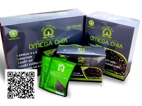Hạt Chia Mỹ Omega Chia ( 33 Gói X 15gr)