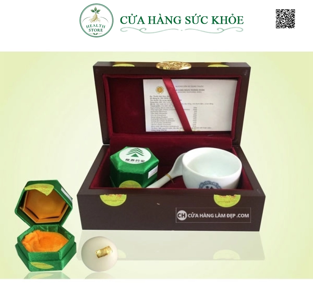 An Cung Rùa Vàng (Hộp 1 Viên)