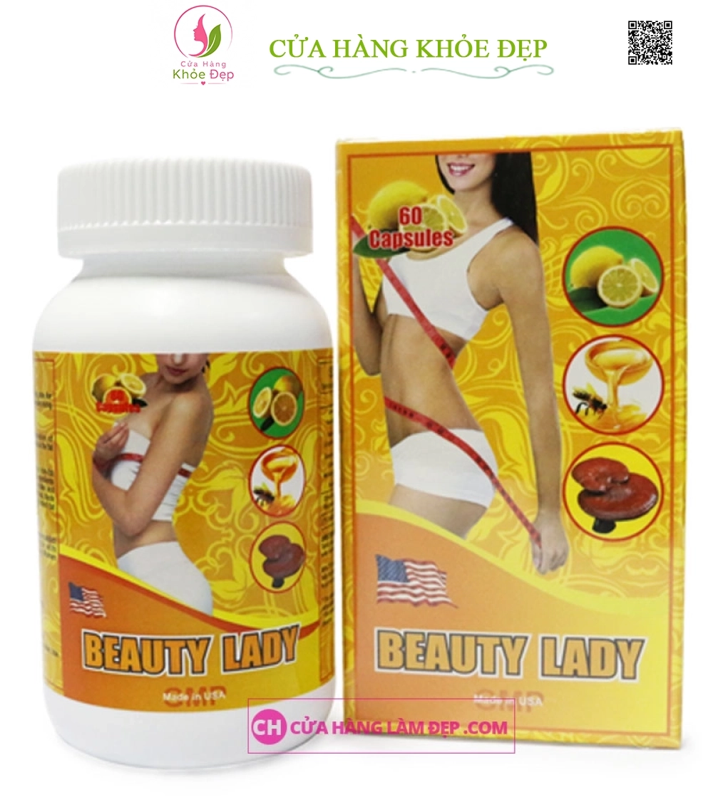 VIÊN UỐNG GIẢM CÂN BEAUTY LADY