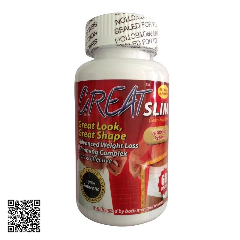 Viên Uống Giảm Cân Great Slim USA Mỹ 60 Viên