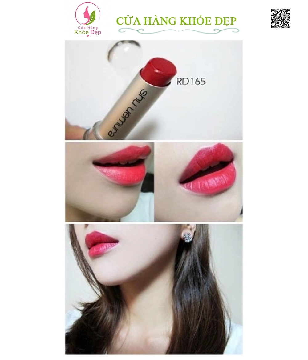 Son Lì Shu Uemura Rouge Unlimited Supreme Matte Lipstick (3.4g)