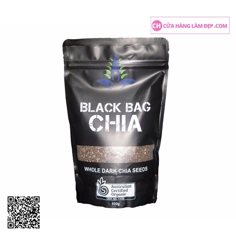 Hạt chia Úc EM Super Foods Black Bag Chia (500g)