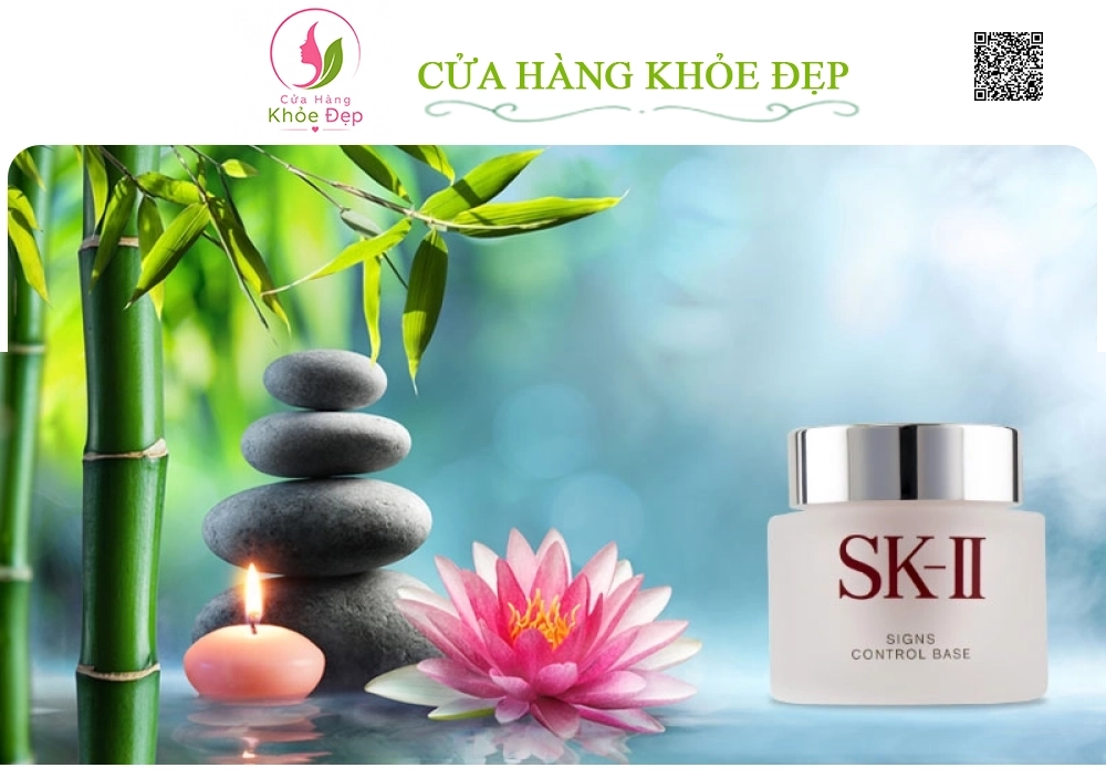 Kem lót trang điểm dưỡng da SK-II Signs Control Base SPF20 25g