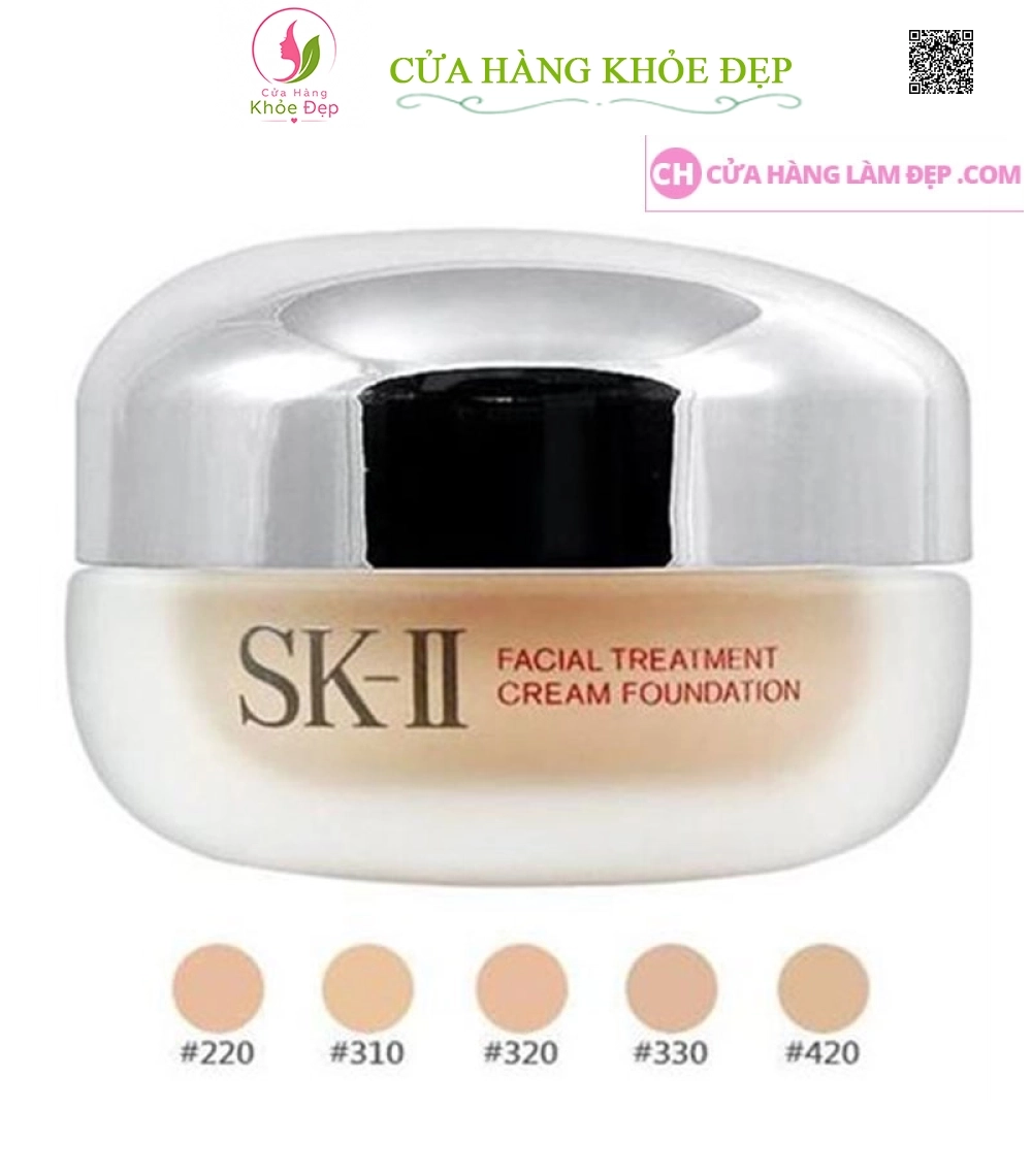 Kem Nền Dưỡng Ẩm SK-II Facial Treatment Cream Foundation