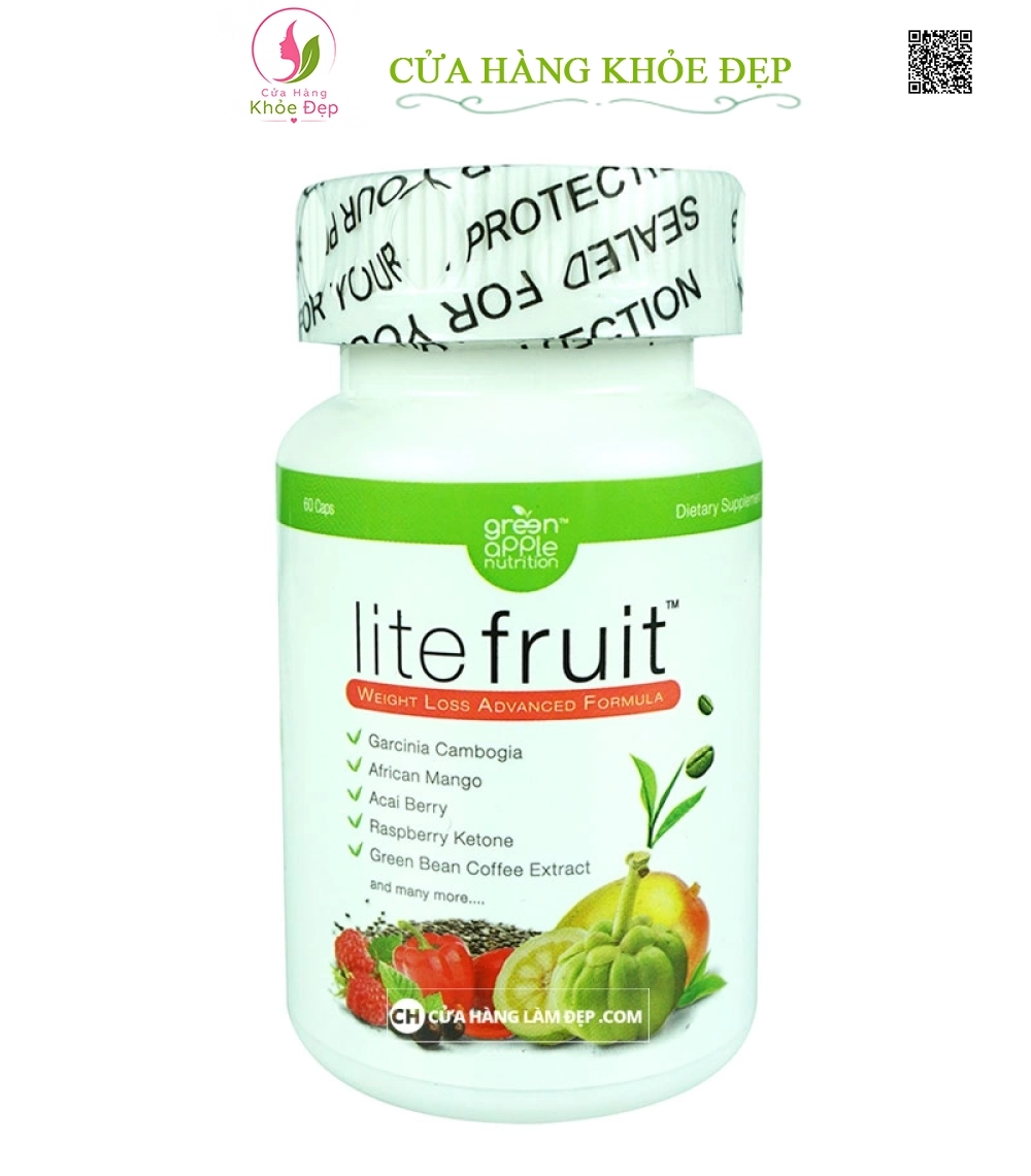 Viên Uống Giảm Cân Từ Trái Cây TPCN Lite Fruit