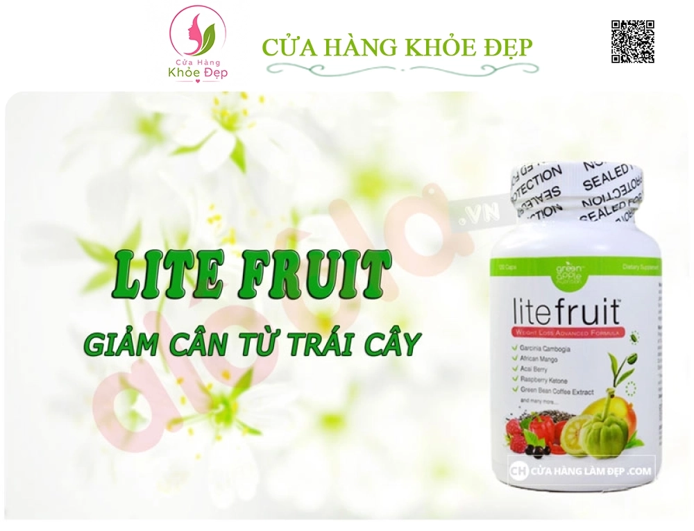 Viên Uống Giảm Cân Từ Trái Cây TPCN Lite Fruit