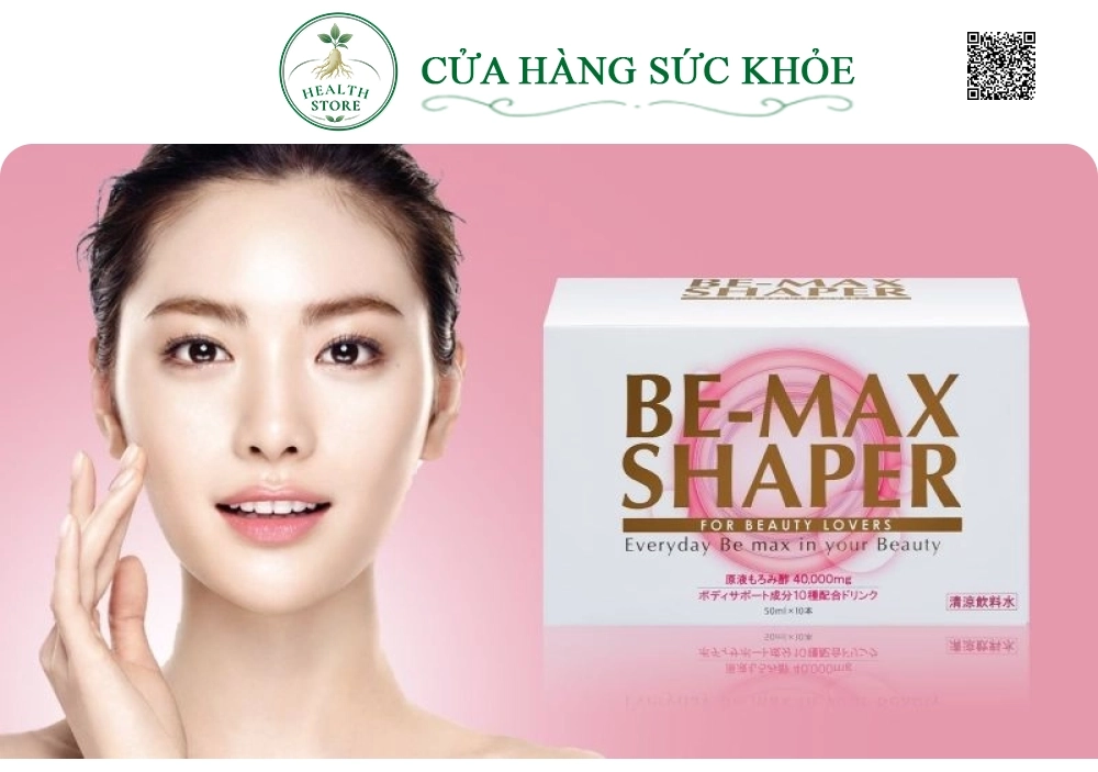 Nước uống hỗ trợ giảm cân Be-Max Shaper (Hộp 10 chai x 50ml)