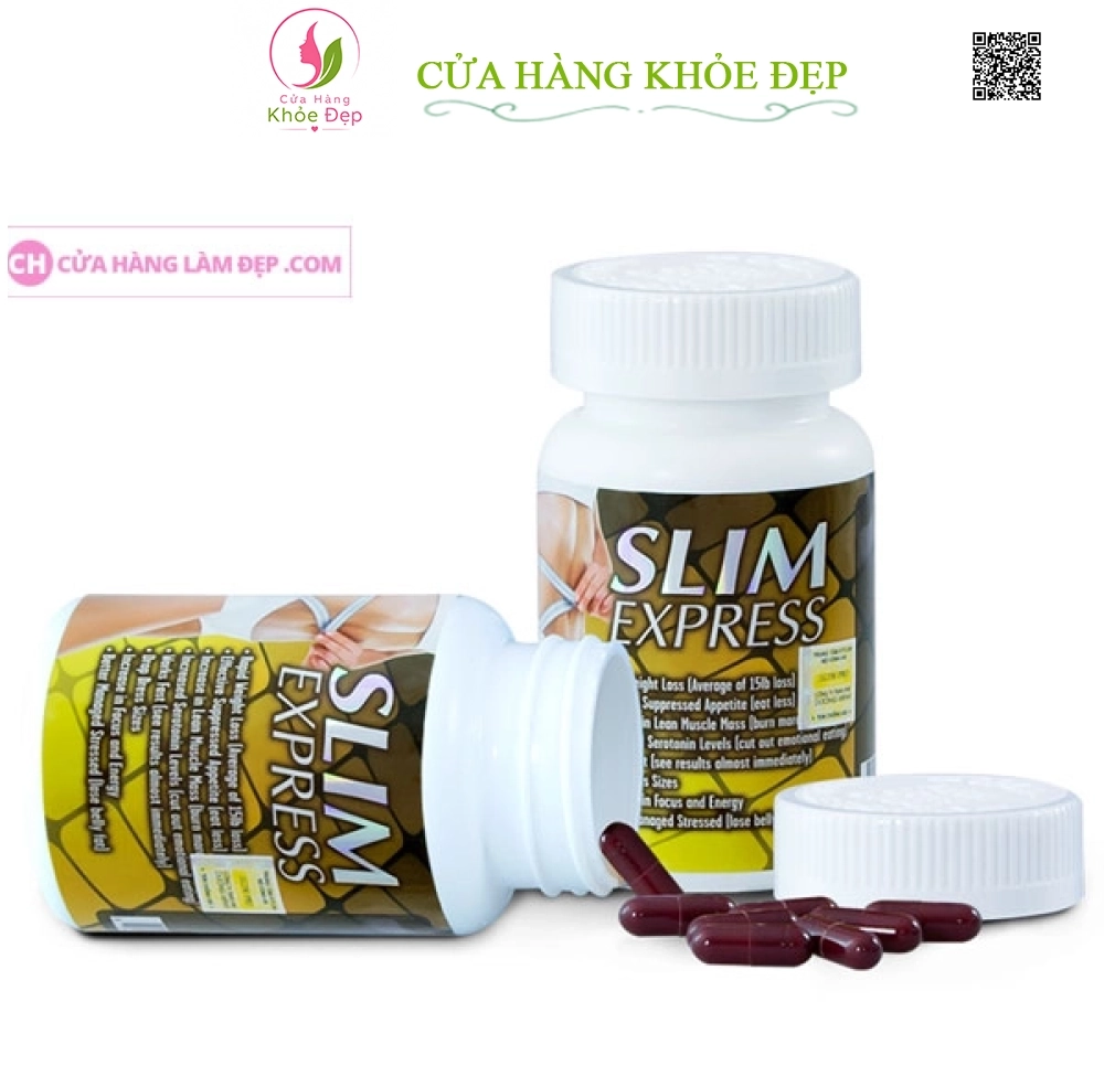 Viên Uống Giảm Cân Slim Express 60 Viên Của Mỹ