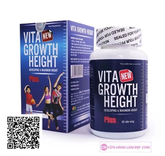 Viên Uống Tăng Chiều Cao Vita Growth Height Của Mỹ