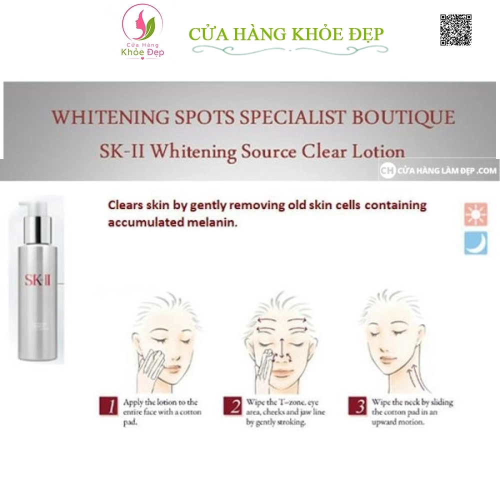 Nước Hoa Hồng Trị Nám SK-II Whitening Source Clear Lotion