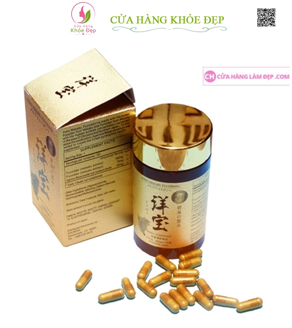 Tảo Phòng Chống Ung Thư Yoho Mekabu Fucoidan