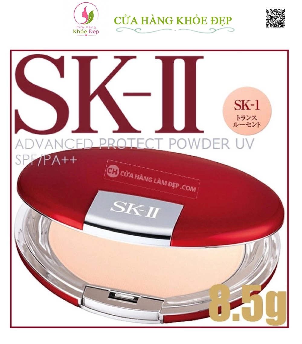 Phấn phủ Bột Nén SK-II Advanced Protect Powder UV