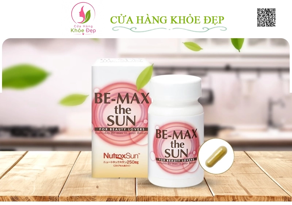Viên uống chống nắng Be-Max The Sun 30 viên