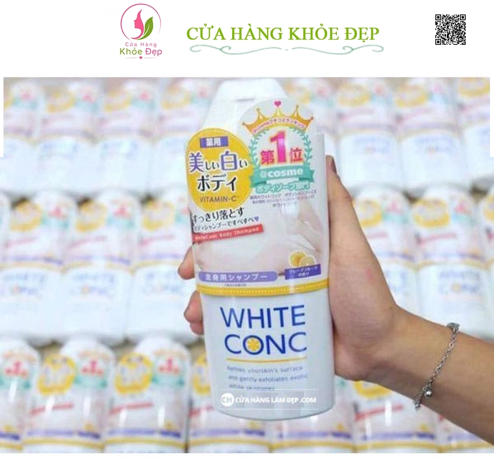 Sữa Tắm Trắng Da White Conc 360ml