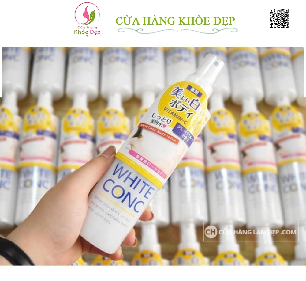 Lotion Xịt Dưỡng Da White Conc Vitamin C 150ml