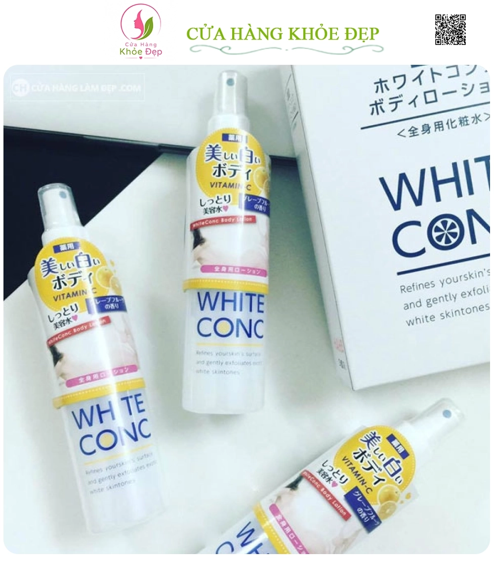 Lotion Xịt Dưỡng Da White Conc Vitamin C 150ml