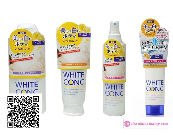 Bộ Sản Phẩm Dưỡng Trắng Da White Conc Của Nhật