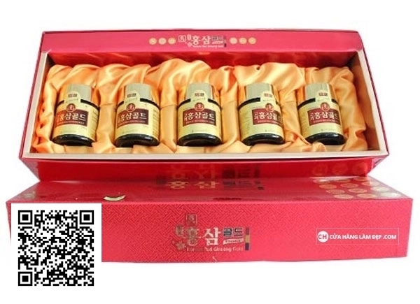 Cao Hồng Sâm 6 Tuổi Insam (120gr X 5 Lọ)