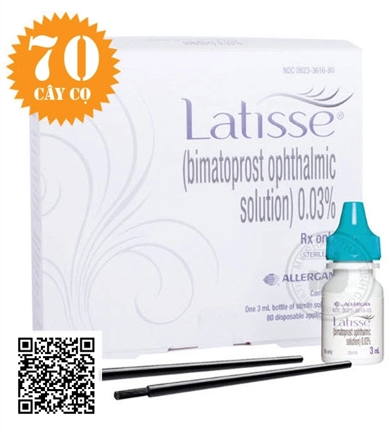 Tinh chất dưỡng dài và dày lông mi Latisse 3ml