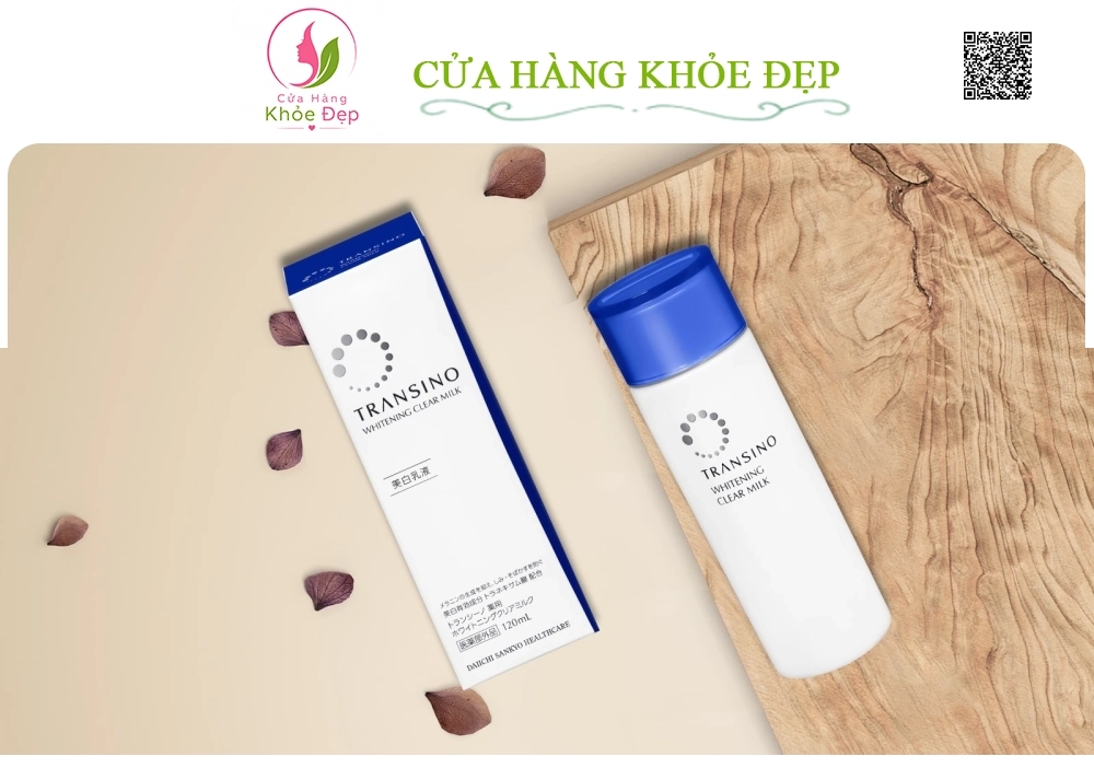 sữa dưỡng trắng da Mờ Nám Transino Whitening Clear Milk