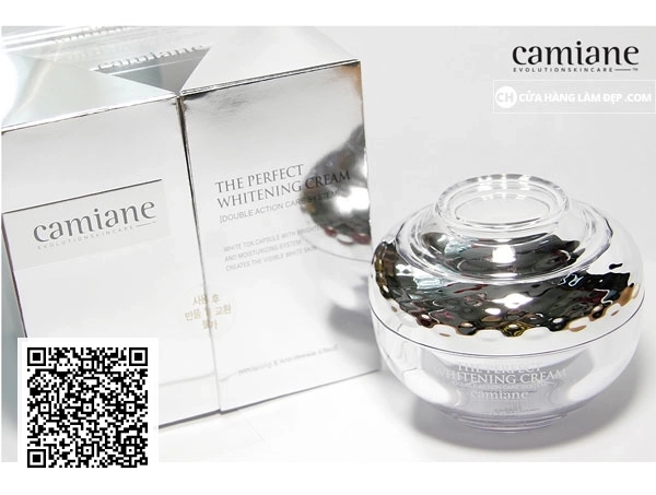 Kem Dưỡng Trắng, Mờ Thâm Nám, Trẻ Hóa Làn Da Camiane The Perfect Whitening Cream Plus