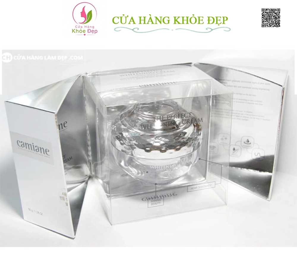 Kem Dưỡng Trắng, Mờ Thâm Nám, Trẻ Hóa Làn Da Camiane The Perfect Whitening Cream Plus