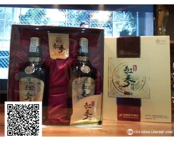 Tinh Chất Hồng Sâm 6 Năm Korinsam 2 Chai 700ml Và Sâm Lát