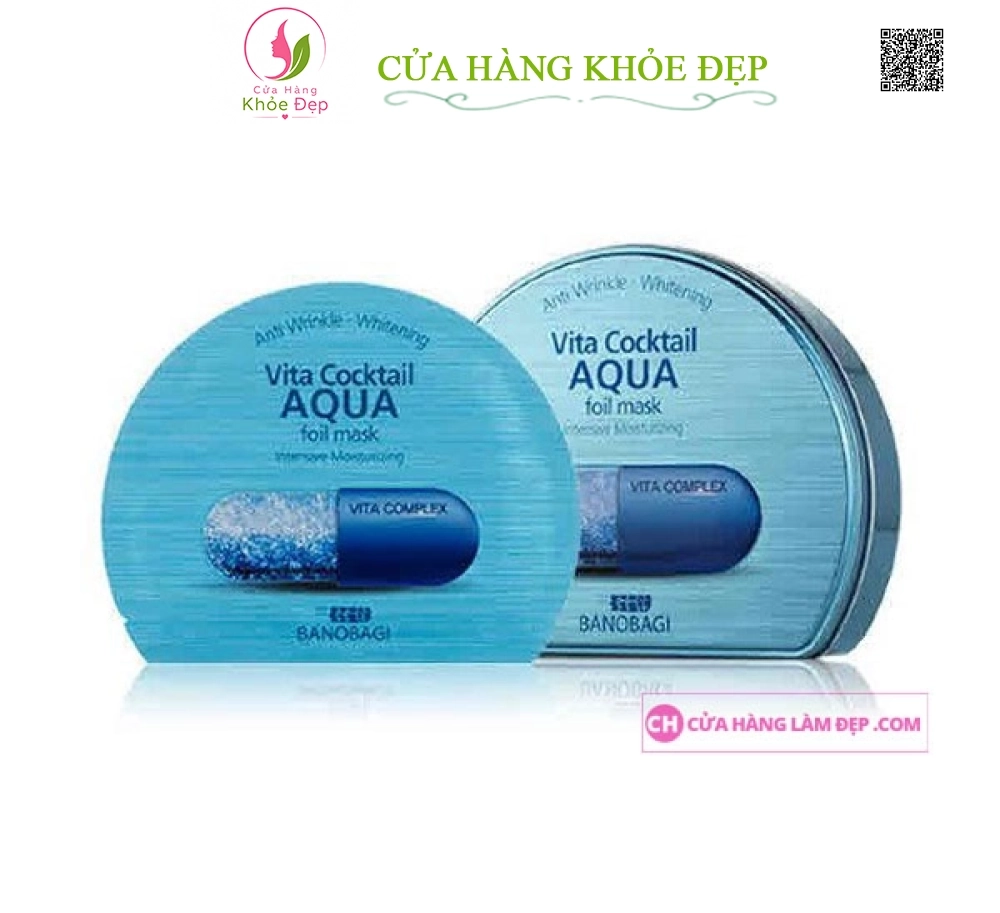 Mặt Nạ Thiếc BANOBAGI Vita Cocktail Age Foil Mask