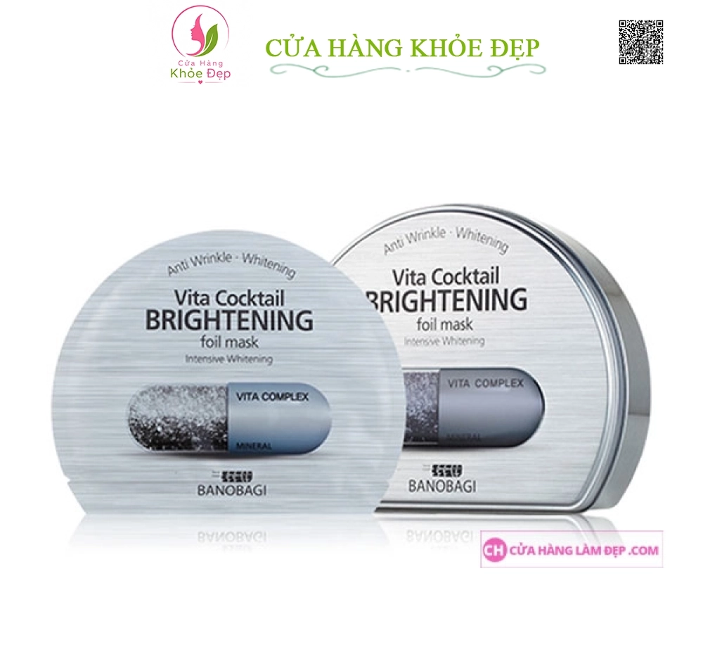 Mặt Nạ Thiếc BANOBAGI Vita Cocktail Age Foil Mask