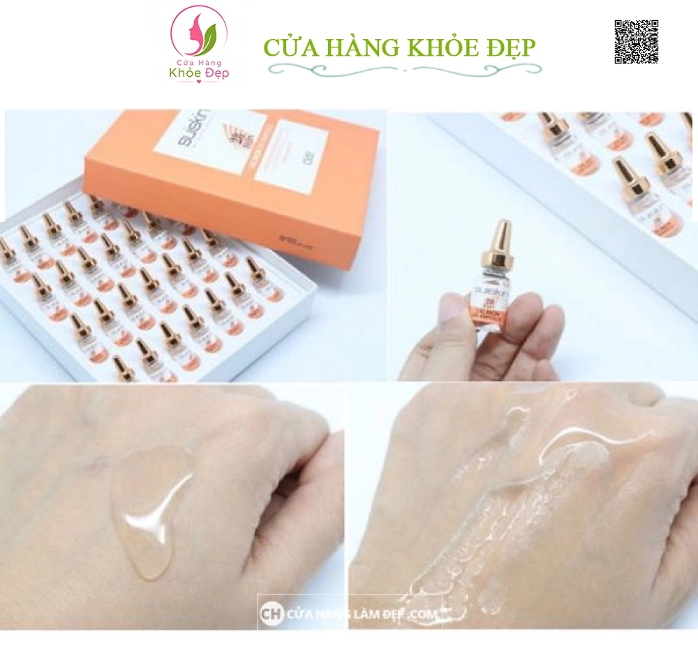 Tinh Chất Tế Bào Salmon Chiết Xuất Cá Hồi DN Ampoule Dược Mỹ Phẩm Suiskin 28 Days