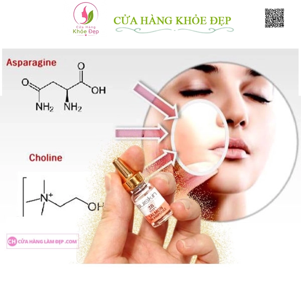 Tinh Chất Tế Bào Salmon Chiết Xuất Cá Hồi DN Ampoule Dược Mỹ Phẩm Suiskin 28 Days