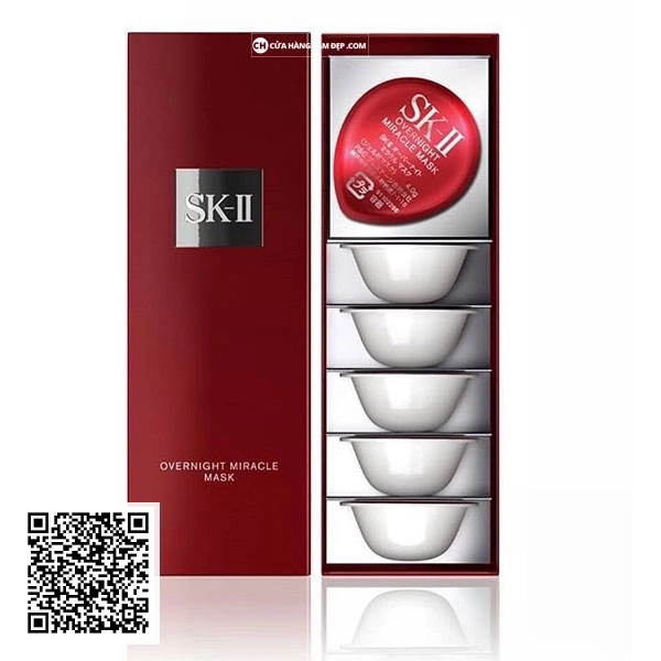 Mặt Nạ Ngủ Cao Cấp SK-II Overnight Miracle Mask (6 Hũ/hộp)