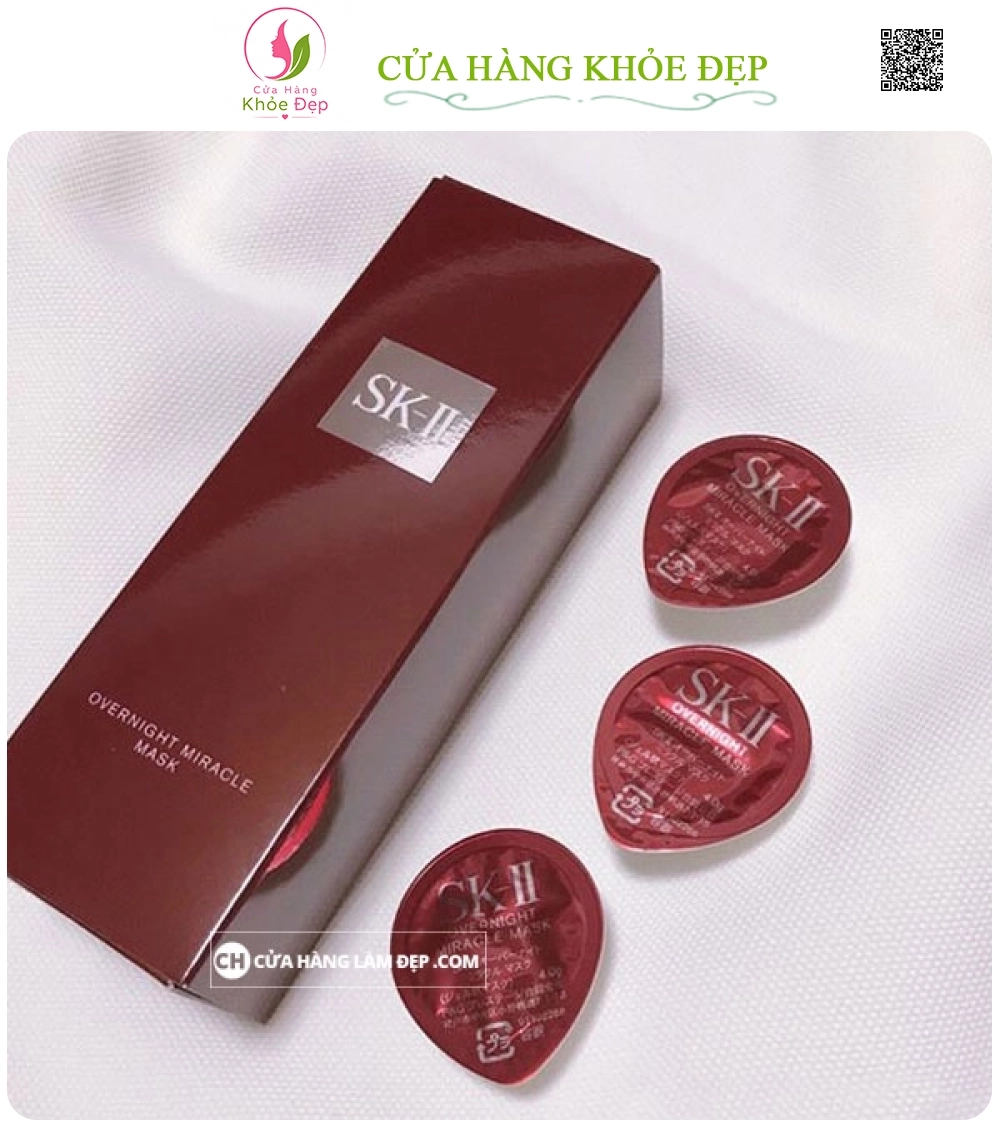 Mặt Nạ Ngủ Cao Cấp SK-II Overnight Miracle Mask (6 Hũ/hộp)